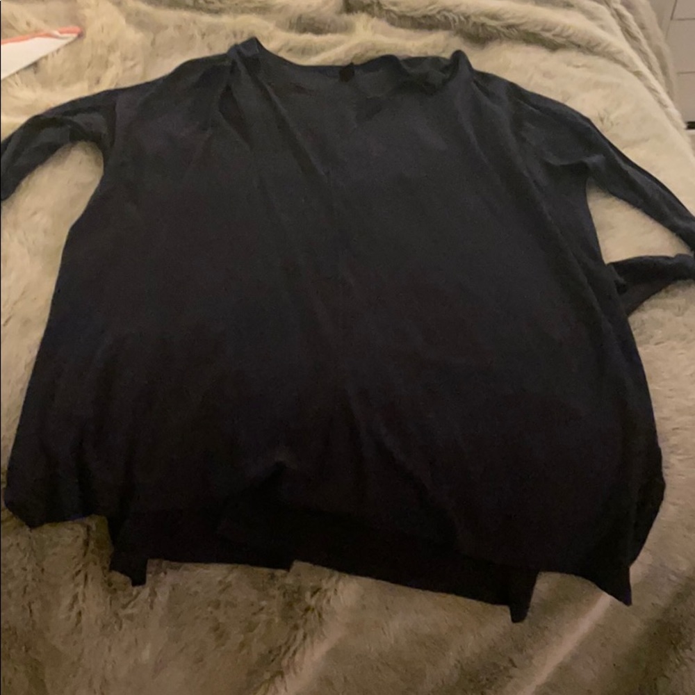 Oversize HM tunic sweater never worn size l navy
